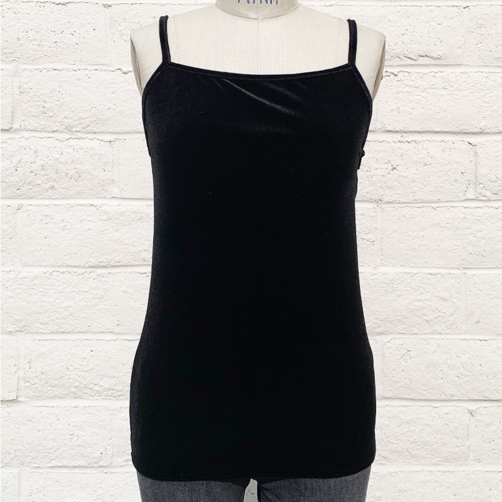 the lady & the sailor Velvet Cami Tie Tank